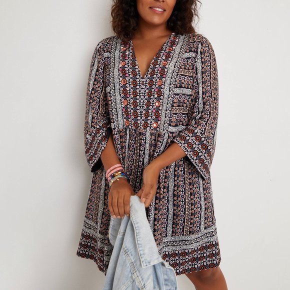 Anthropologie Naomi Embroidered Tunic Dress - Picture 6 of 8